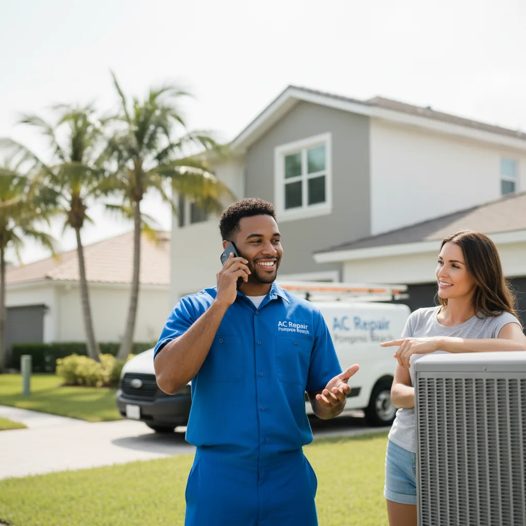 AC Repair Pompano Beach customer support in Essington